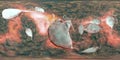 Trichomonas vaginalis protozoan, 360 degree panorama view Royalty Free Stock Photo