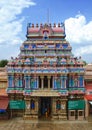 TRICHY, INDIA-14 Aug, 2021: Shri Ranganatha Swami Temple, Srirangam, hinu temple in Trichy, Tamil Nadu, India