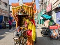 A shrine to Sai Baba