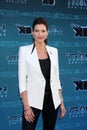 Tricia Helfer arrives at the Disney XD's Royalty Free Stock Photo