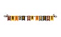 Trick or treat, halloween garland