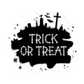 Trick or treat. Happy Halloween