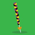 trick treat marshmallow stick 07 Royalty Free Stock Photo