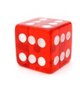 Tricky red die