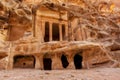 Triclinium at Little Petra, Siq al-Barid, Jordan