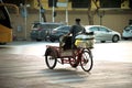 Tricycle known as - Saleng Car in Thailand. Royalty Free Stock Photo