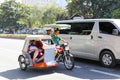 Tricycle in Philippines Royalty Free Stock Photo