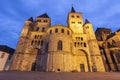 Trier Cathedral at night Royalty Free Stock Photo