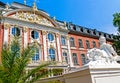 Trier, Germany - The Renaissance and Rococo building Electoral Palace is considered one of the most beautiful rococo palaces in th