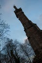 Trier marien column city view point Royalty Free Stock Photo