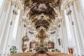 Trier, Rhineland-Palatinate - Germany - The Saint Pauls Basilica, Basilica Sancti Paulini baroque interior design and wall Royalty Free Stock Photo