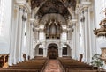 Trier, Rhineland-Palatinate - Germany - The Saint Pauls Basilica, Basilica Sancti Paulini baroque interior design and wall Royalty Free Stock Photo