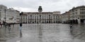 Triest Italy Square place old historic house stone