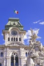 Trieste City Hall (Italy) Royalty Free Stock Photo
