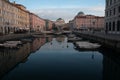 Trieste grand canal