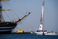 14.10.2018 Trieste, Italy. Barcolana, international traditional regatta