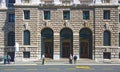 Trieste, Italy - bus stop at Repubblica Square