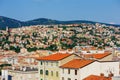 TRIESTE, ITALY - 21 JULY 2013: city and port view in Trieste, Italy