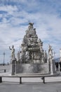 View of Fontana dei Quattro Continenti Royalty Free Stock Photo