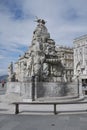 View of Fontana dei Quattro Continenti Royalty Free Stock Photo