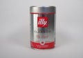 Illy coffee tin can Royalty Free Stock Photo