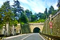 Trieste, Italy - strada Costiera and Miramar castle park