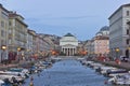 Trieste, Old city canal view, Italy, Europe