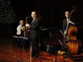 Trifecta Jazz Band Trio Royalty Free Stock Photo