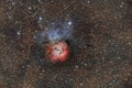 Trifid Nebula M20 Royalty Free Stock Photo