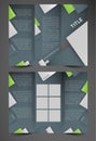 Trifold brochure template