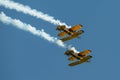 Trig aerobatic team Royalty Free Stock Photo