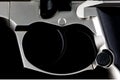 Semi Automatic Pistol Trigger Section on a Black Background Royalty Free Stock Photo