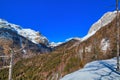 In the Triglav National Park in Slovenia, Eastern Europe Royalty Free Stock Photo