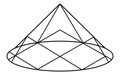 Trigonometry triangle proportion. Simple school study example scheme. Educational explanation drawing. Trigonometry Pythagorean