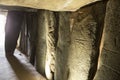 Dolmen de Soto engravings, daggers, Huelva, Spain