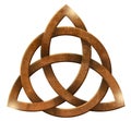 Trigurtas celtic knot sign in middle ages