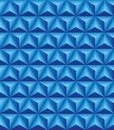 Trihedral pyramid blue seamless texture