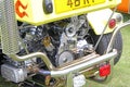 Trike chopper chrome engine