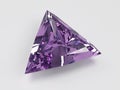 Trilliant amethyst