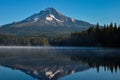 Trillium Lake early morning with Mount Hood, Oregon, USA Royalty Free Stock Photo