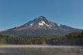 Trillium Lake early morning with Mount Hood, Oregon, USA Royalty Free Stock Photo