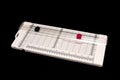 Trimmer and scoring board tool for cardmaking and paper craft projects Royalty Free Stock Photo