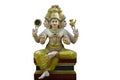 Trimurti deity sculpture Royalty Free Stock Photo