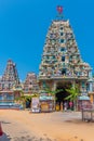 Trincomalee, Sri Lanka, February 6, 2022: Pathira kali amman kov Royalty Free Stock Photo