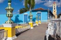 Plaza Mayor -Principal square of Trinidad, Cuba Royalty Free Stock Photo