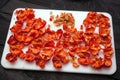 Trinidad moruga scorpion peppers Royalty Free Stock Photo