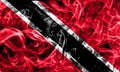 Trinidad and Tobago smoke flag