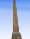 The Egyptian Obelisk on the Spanish Steps in Rome Italy Royalty Free Stock Photo