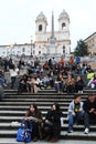 Trinita dei monti Royalty Free Stock Photo