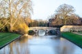 Trinity Bridge, Cambridge Royalty Free Stock Photo